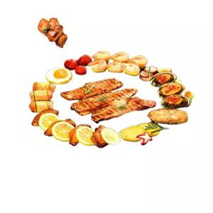 무쇠 원형 불판 주물 솥뚜껑형 전기 가정용 불고기 구이팬