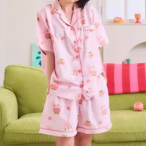카카오프렌즈 복슝 러블리 여성파자마 리틀어피치 잠옷 여름