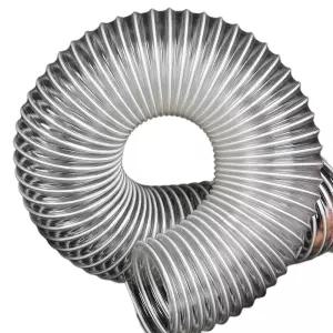 PVC 주름관 내경 130mm 50mm 호스 자바라 투명 40mm 덕트 10M