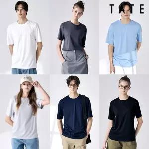 TATE[닿기만해도 차가운 냉감 기능성! 6종 399] 에어홀 냉감 티셔츠 6종
