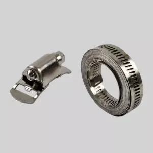 덕트 파이프 스텐 반도 호스 클램프 조임쇠 304 스테인레스 길이조절