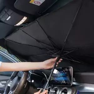 차량용 햇빛가리개 우산형 운전석 차박 자동차 암막 커튼
