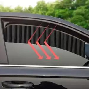 (색상 세트)햇빛가리개 차량용 커튼 자동차 차박 아기 레일형