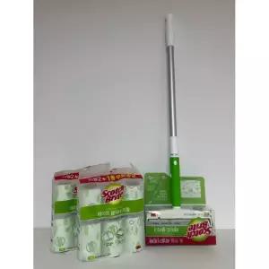 3M 돌돌이 테이프 클리너 대형 롱핸들+리필 7개 롤크리너 돌돌이밀대 바닥청소 거실청소 스카치브라이트
