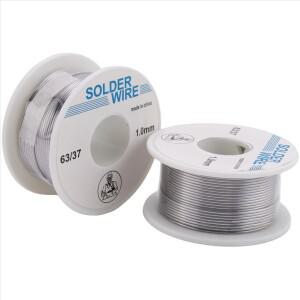 자동 납땜 도구용 10개입 1.0mm 63/67 용접 와이어 휴대용 가열 공급