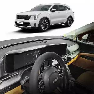 [오너클랜]TBZ 더뉴쏘렌토MQ4 맞춤형 대쉬보드 커버 논슬립