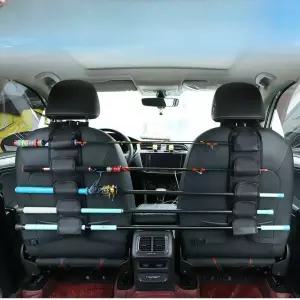 차량용 낚시대 거치대 블랙 자동차 고정 뒷자리 차량 갯바위 분리형 홀더