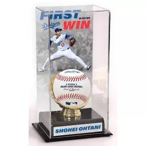 오타니 쇼헤이 LA 다저스 광신도, 선발 투수가 디스플레이 케이스를 이미지로 승화시키면서 진정한 첫 승을