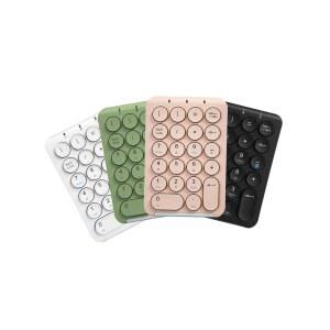 블루투스 넘버패드 한손 타자 텐키키보드 바로가기 키보드용 왼손 숫자키보드 입력 핫스왑