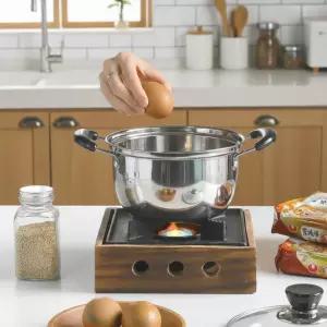 DUGNMARKT  인덕션용 통3중 스텐냄비 7종 세트 양수 편수 빠른 조리 주방 냄비