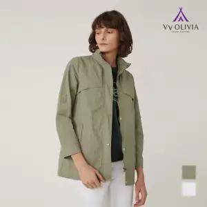 [비비올리비아] 캐주얼 사파리 점퍼_VVCCLYM3371