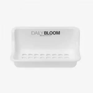 화이트 흡착식 사각 비누대 중 비누받침 비누거치대 [ACA991]