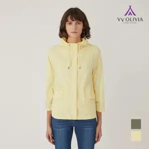 [비비올리비아] 원마일 숏 집업 점퍼_VVCCLYM3481