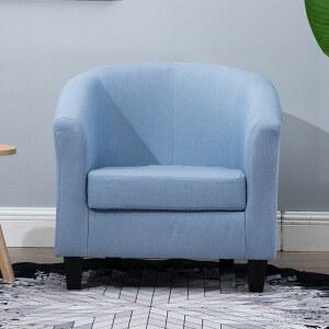 1인용 싱글 패브릭 일인용쇼파 인조가죽 부부 샵 쇼파 홀쭉쇼파 소파 보관