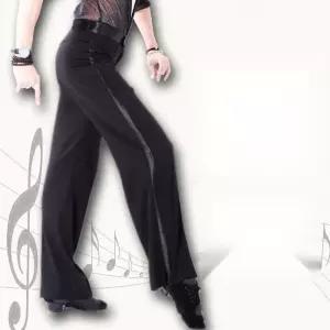 남성 라틴 댄스복 라틴댄스복 반짝이 큐빅 바지 상의