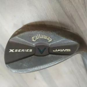 중고 녹먹임 캘러웨이 X SERIES V JAWS 죠스 52도 웨지_C_경량스틸 S