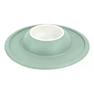 [반려] 식기 Big 지오플라스트 그린 PP 볼케이노