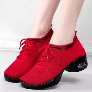 줌바댄스 에어로빅 운동화 재즈화 메쉬 댄스화