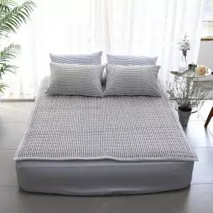 [NS홈쇼핑][르헤브] 아리엘 시어서커 패드 겸 카페트 (Q/퀸)[35839126]