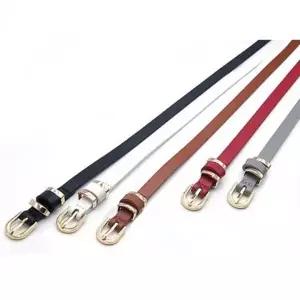 WL 얇고 심플한 여성 원피스 레이어드코디 활용도 높은 벨트 슬림