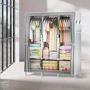 조립식 비키니 옷장 간이 시스템 행거 옷방 드레스룸 옷걸이행거