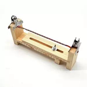 팔찌 만들기 작업대 매듭실 고정틀 나무 거치대 팔찌작업대 팔찌만들기