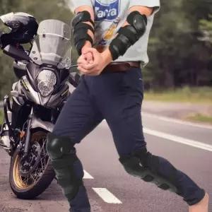 바이크 프로텍터 라이딩 보호장비세트 무릎 팔꿈치 XqS4+8xES