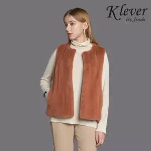 [롯데백화점]진도모피 유색 밍크 휘메일 베스트(K3W2EV04_)