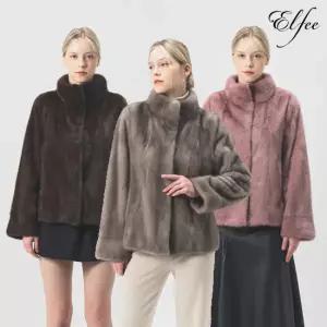 [롯데백화점]진도모피 풀스킨 휘메일 유색 밍크 자켓(E8W3EJ12_)