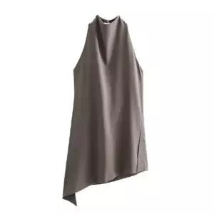 여성용 여름용품 정장세트 아이템 탑+바지 홀터넥 세트 트렌디 HT2