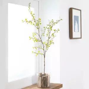 아트박스/플라워트리 버튼잎가지 조화 화병 화분 set 33x70cm (DIY) 장식