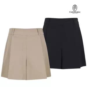 까스텔바작 골프 여성 여름 뒷밴딩 절개 4부 반바지 BG-EMPS701