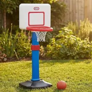 어린이 농구골대 유아 실내 게임 길이조절 장난감