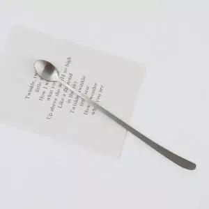 머들러 스텐 롱티스푼 1P 커피 칵테일 음료 스푼 스틱 홈카페숟가락