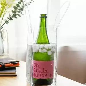 칠링 백 샴페인 칠링 백 아이스 보냉 샴페인 음료 주류 휴대용