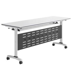 사무실 강의실용 접이식 책걸상 세트 1200x500mm 공부방 간이 테이블 색상 선택