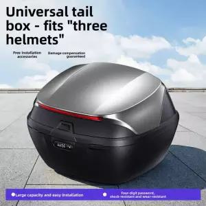 오토바이 트렁크 전기차 대형 수납함 대용량 범용 배터리 차량용 리어 페달 박스