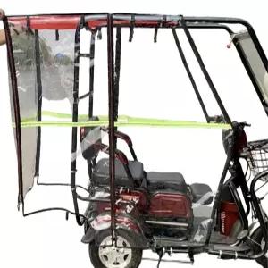 3륜 4륜 전동차 방한 전동스쿠터 커튼 레인 비닐커튼