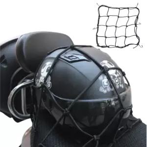 오토바이 자전거 활용 짐끈 뒷자리 헬멧 물건 다용도 소품 보관 수납 그물망 40x40cm