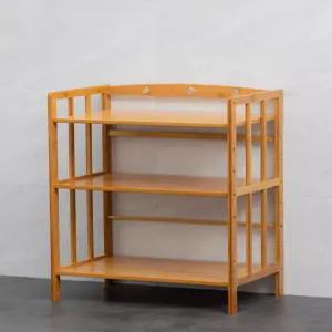 원목 전자렌지거치대 우드 밥솥 착륙 주방 상점 선반 틈새