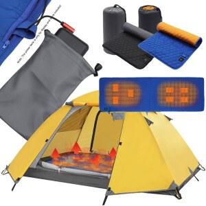 전기 난방 패드 야외 캠핑 USB 하이킹 여행용 매트 침낭 겨울 매트리스