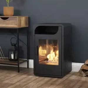 에탄올난로 스탠드 돔형 에탄올 불멍 거실 펜션 감성 바이오