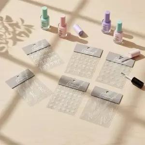 네일 스텐실스티커 스톤 파츠 가이드라인스티커 네일스텐실