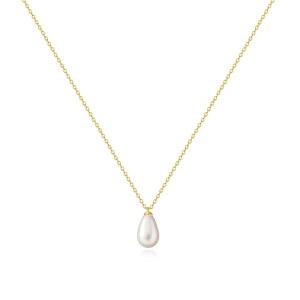 여성용 제피 골드 진주 목걸이, 다인티 14K 골드 / 실버 도금 레이어드 진주 초커 진주 귀걸이 진주 팔찌 결혼식 트렌디한 골드 주얼리 세트 여성 선물용