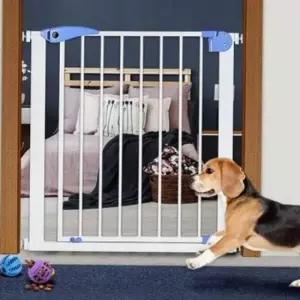[반려] 현관 강아지 문 안전 울타리 자동 문 강아지 반려동물
