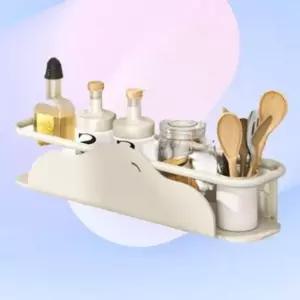 [JED] 옆면 수납랙 홀더 세탁기 실용적 틈새 냉장고 거치대