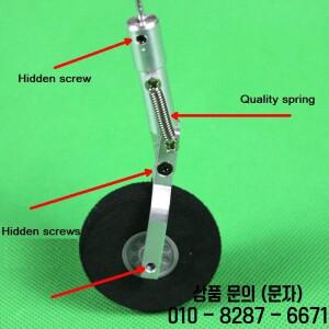 DIY RC 비행기용 합금 노즈 랜딩 기어