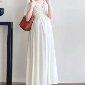 반팔 임산부 원피스 데일리 맘콩 반팔 임산부 원피스 임부복 산후 빅사이즈 브이넥 루즈핏 데이트 휴양지