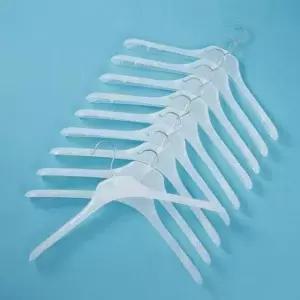 [JED] 투명 플라스틱 옷걸이 세트 10개 정리용