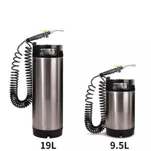 썬팅필름 분무기 케그통 압력 자동차 PPF 랩핑 9.5L / 스프링 호스 포함